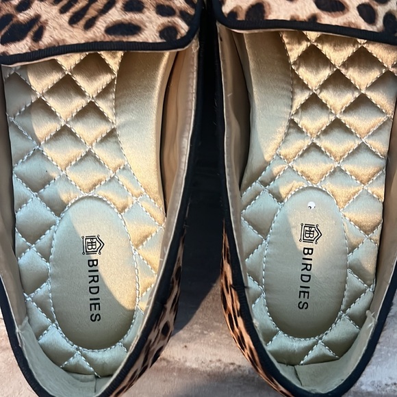 Birdies Starling Cheetah Calf Hair
Loafer Flat Smoking Slippers Size 7 - Picture 9 of 9